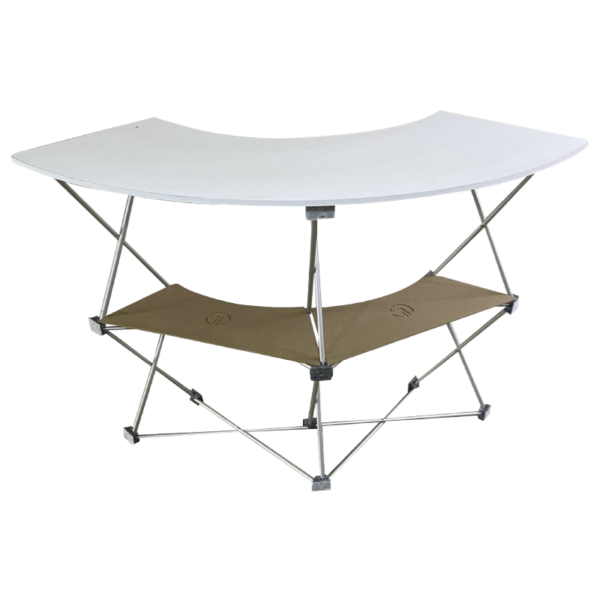 Mesa semicircular chica